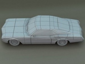 1969 buick riviera textured 3D 模型