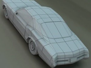 1969 buick riviera textured 3D Model