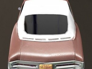 1969 buick riviera textured 3D 模型