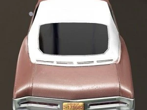 1969 buick riviera textured 3D Model