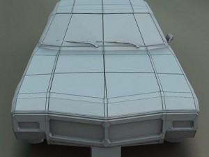 1969 buick riviera textured 3D 模型