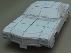 1969 buick riviera textured 3D Model