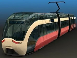 concept tram 3D Model