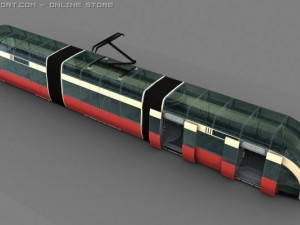 concept tram Modelo 3D