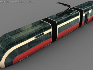 concept tram Modelo 3D