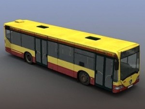 citybus mercedes citaro 3D Model