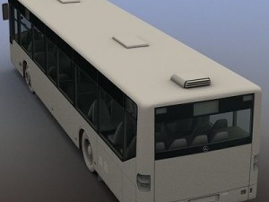 citybus mercedes citaro rigged 3D Модель