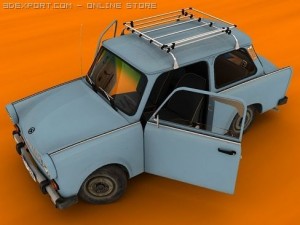 trabant 601 3D Model