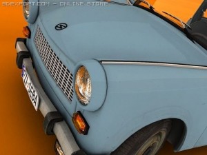 trabant 601 3D Model
