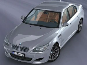 BMW M5 E60 装備 3Dモデル
