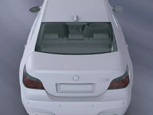 bmw m5 e60 rigged 3D Model
