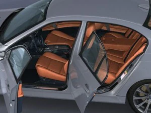 bmw m5 e60 rigged 3D Model
