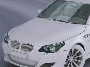 bmw m5 e60 rigged 3D Model