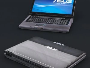 модель ноутбука asus m70s hd 3D Модель
