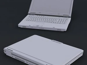 asus m70s laptop hd model 3D Model