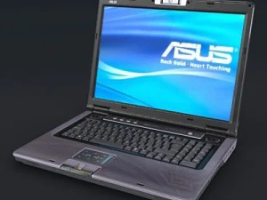 asus m70s laptop hd model 3D Model