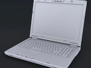 asus m70s laptop hd model 3D Model