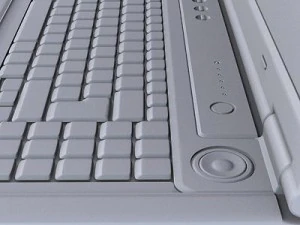asus m70s laptop hd model 3D Model