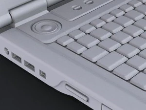 asus m70s laptop hd model 3D Model