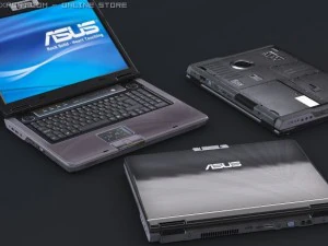 asus m70s laptop hd model 3D Model