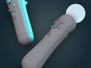 索尼移动控制器 3D 模型