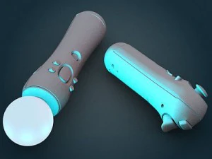 索尼移动控制器 3D 模型