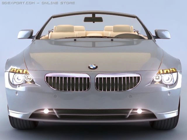 bmw m6 3D Model .c4d .max .obj .3ds .fbx .stl .blend 