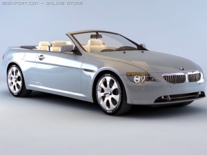 bmw m6 3D 모델