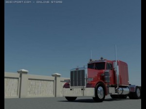 peterbilt 359 Modelo 3D