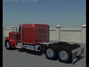 peterbilt 359 3Dモデル