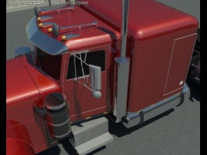 peterbilt 359 3Dモデル