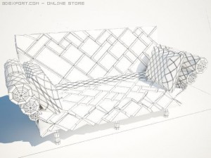 sofa 3D 모델