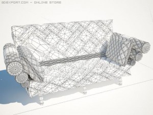 sofa 3D 모델