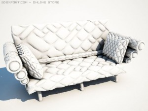 sofa 3D 모델
