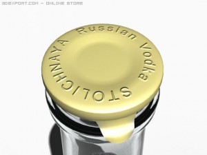 vodka stolichnaya 3D Model