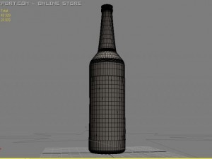 vodka stolichnaya 3D Model