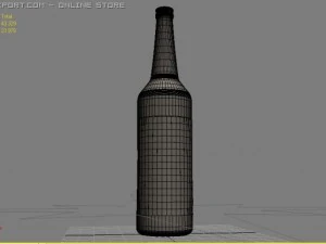 vodka stolichnaya 3D Model