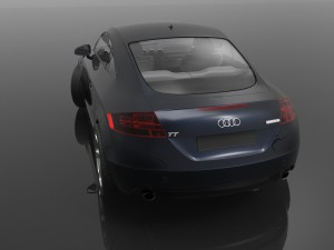 audi tt 3D 모델