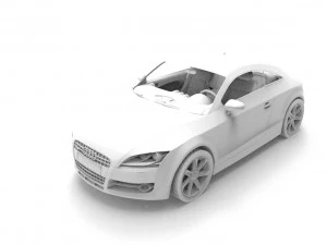 audi tt Modelo 3D
