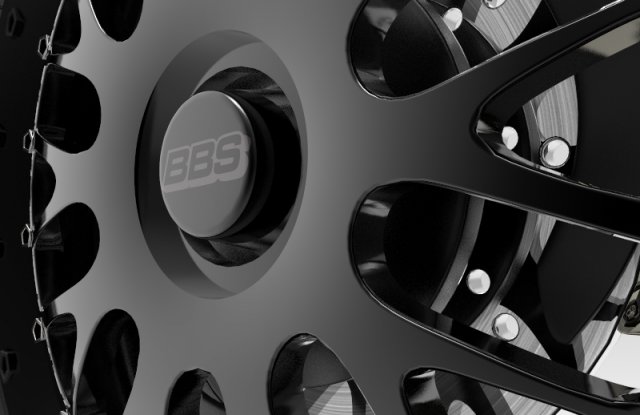 bbs rim 3D Модель .c4d .max .obj .3ds .fbx .stl .blend 