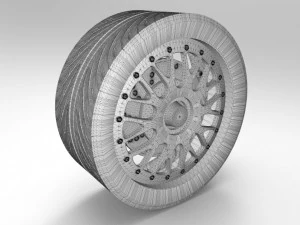 bbs rim 3D Model