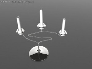 place candle 3D Model