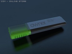 green marker 3D Model