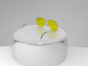 rayban 3Dモデル