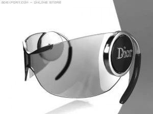 vidrio de sol Modelo 3D