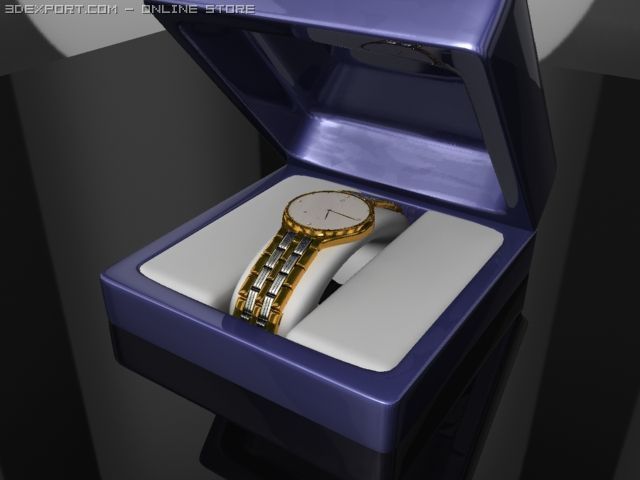 titan watch 3Dモデル .c4d .max .obj .3ds .fbx .stl .blend 