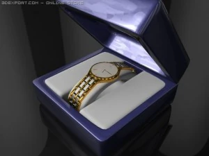 titan watch 3D Model