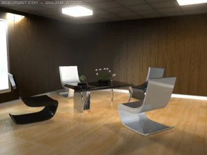 tablechair 3D Model