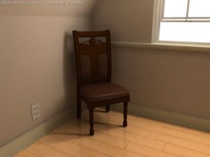 royal chair Modèle 3D