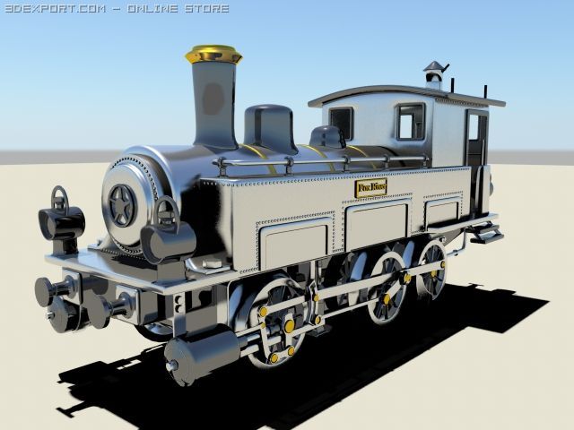 marklin train 3D Model .c4d .max .obj .3ds .fbx .stl .blend 